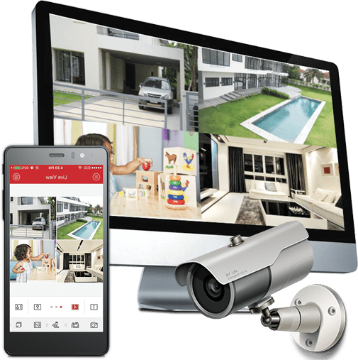 Установка, монтаж камер видеонаблюдения в Петергофе